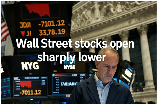 Wall Street Stocks Open Sharply Lower: A Deep Dive into the Market Jitters of 2025